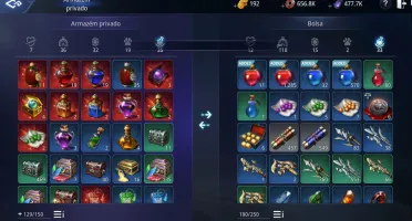 Conta Mir4 LVL 71 86.800PP SV-SA23