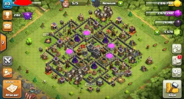Clash of clans cv9 Full