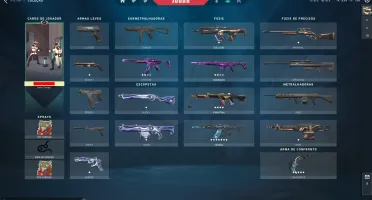 Conta Valorant R$369 Gastos Diamante 2 Phantom Champions