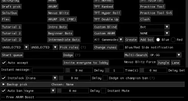 Script Lol Ultilitario Auto Pick, Auto Ban, Skin Changer E +