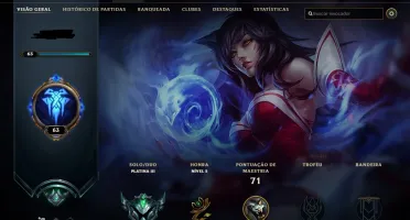 Conta LoL Platina 3