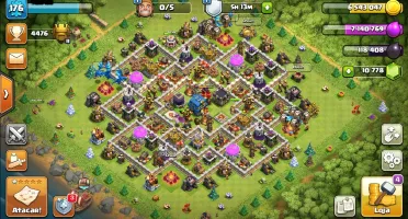 CV 12 + BASE CONSTRUTOR 9 + 10K GEMAS