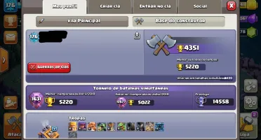 CV 12 + BASE CONSTRUTOR 9 + 10K GEMAS