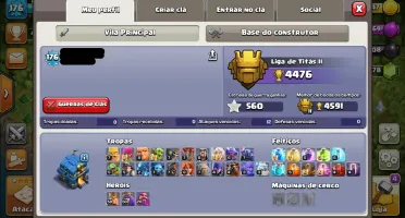 CV 12 + BASE CONSTRUTOR 9 + 10K GEMAS