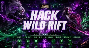 Hack Wild Rift - Skin Changer - Auto Smite - Maphack! Safe ✔