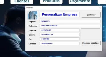 Planilha De Orçamento Empresarial - Editavel