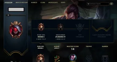 Contas lol com Elos Aleatórios - troca email
