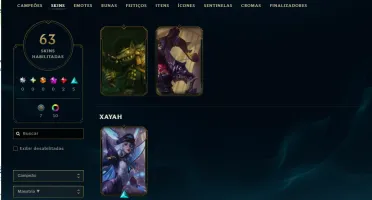 Conta de League of legends, mestre com 70 % de winrate