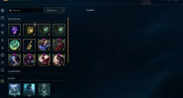 CONTA LOL D4 FLEX + 40 SKINS LV 168