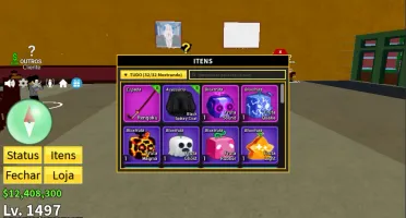 Conta no Roblox Blox Fruits PC LEV 1497