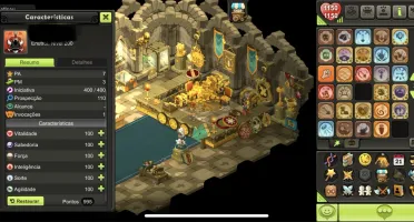 Conta Dofus 4Pj 200 Full Scroll