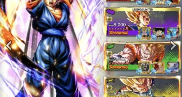 Conta upada com Vegito legend e vários ultras