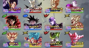 Conta upada com Vegito legend e vários ultras