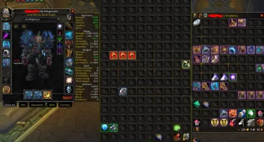 Conta WoW Brasil Priest, DK, LOCK