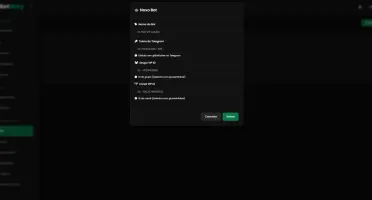 Bot Telegram com Painel Totalmente Personalizado