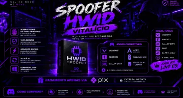 Spoofer Hwid Vitalício - Acesso Permanente