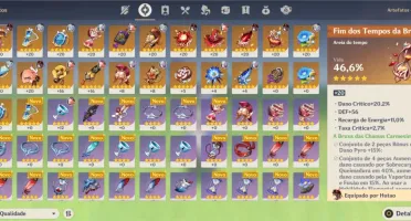 CONTA COM PERSONAGENS E ARMAS 5 ESTRELAS