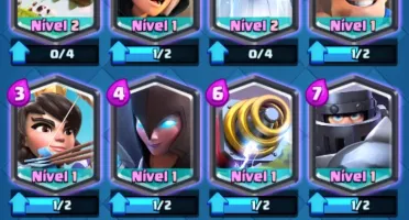 Conta Clash Royale Arena 11 Nível 10
