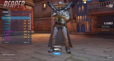 CONTA OVERWATCH BARATA COM SKINS