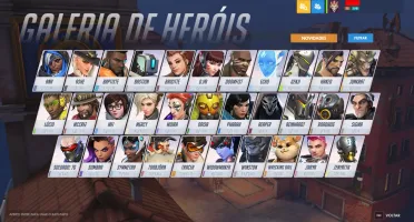 CONTA OVERWATCH BARATA COM SKINS