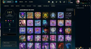Conta League Of Legends lvl 306 871 skins!