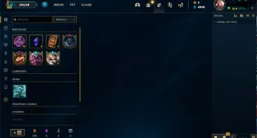 Conta League Of Legends lvl 306 871 skins!