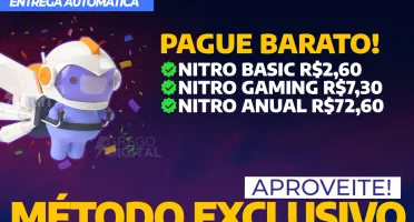 [Exclusivo] Método Nitro Discord | Pague mais barato