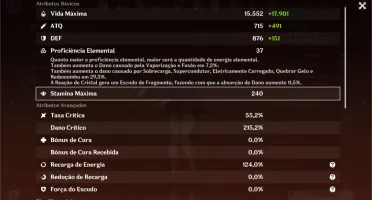 Conta AR 56 com 19 itens 5*: 16 personagens 5* e 3 armas 5*