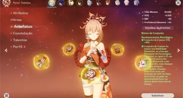 Conta AR 56 com 19 itens 5*: 16 personagens 5* e 3 armas 5*