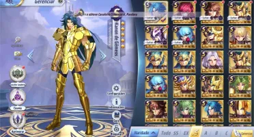 Conta Saint Seiya