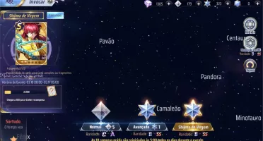 Conta Saint Seiya