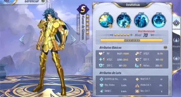 Conta Saint Seiya