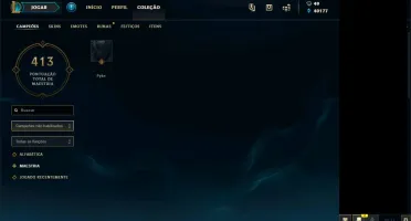 Conta League Of Legends