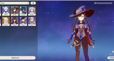 conta genshin impact AR17 ⭐mona⭐ túmulo do lobo⭐