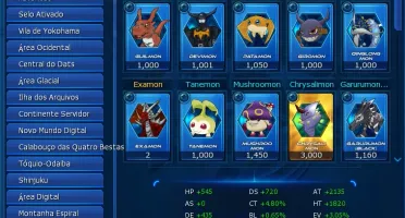 Vendo Conta Ladmo Omegamon Boa