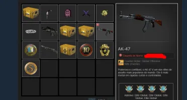 CONTA STEAM LEVEL 60,CSGO PRIME,PUBG,ROCKET LEAGUE