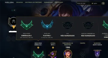 Esmeralda 1 com 140 Champs e 13 Skins