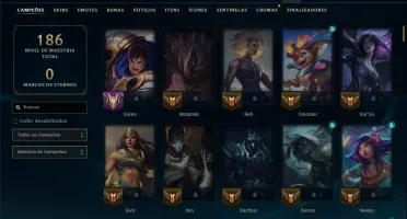 Esmeralda 1 com 140 Champs e 13 Skins