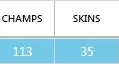 CONTA - OURO 3 - 113 CHAMPS - 35 SKINS - 17 RUNAS PAGES