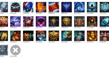 CONTA - OURO 3 - 113 CHAMPS - 35 SKINS - 17 RUNAS PAGES