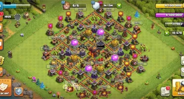 CV 10 FULL COM MAIS DE R$400,00 EM GEMAS E 6 CONSTRUTORES