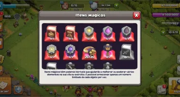 CV 10 FULL COM MAIS DE R$400,00 EM GEMAS E 6 CONSTRUTORES
