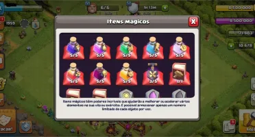 CV 10 FULL COM MAIS DE R$400,00 EM GEMAS E 6 CONSTRUTORES
