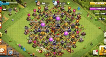 CV 10 FULL COM MAIS DE R$400,00 EM GEMAS E 6 CONSTRUTORES