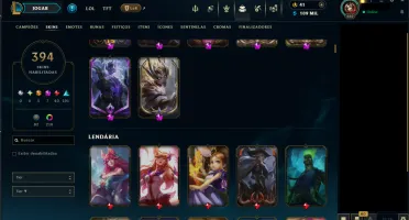 Conta Lol Lv 660 - 5 Skins Ultimates - 9 Skin Vitoriosas - 7