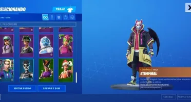 CONTA FORTNITE S3,4,5,6,7 FULL E POSSUI SALVE O MUNDO
