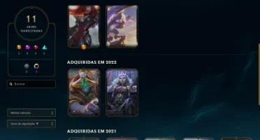 Conta Lol Esmeralda, Muitas Skins, Otima Para Usar Como Main