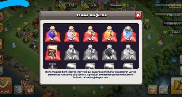 CV 11 recém upada + 5 construtores + 6 itens épicos
