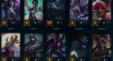 Conta LoL - Nível 189 - 125 Campeões