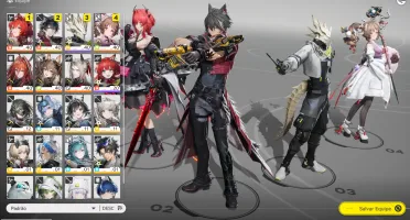 Arknights Endfield Laevatain + 2 Sig + Gilberta + Recursos